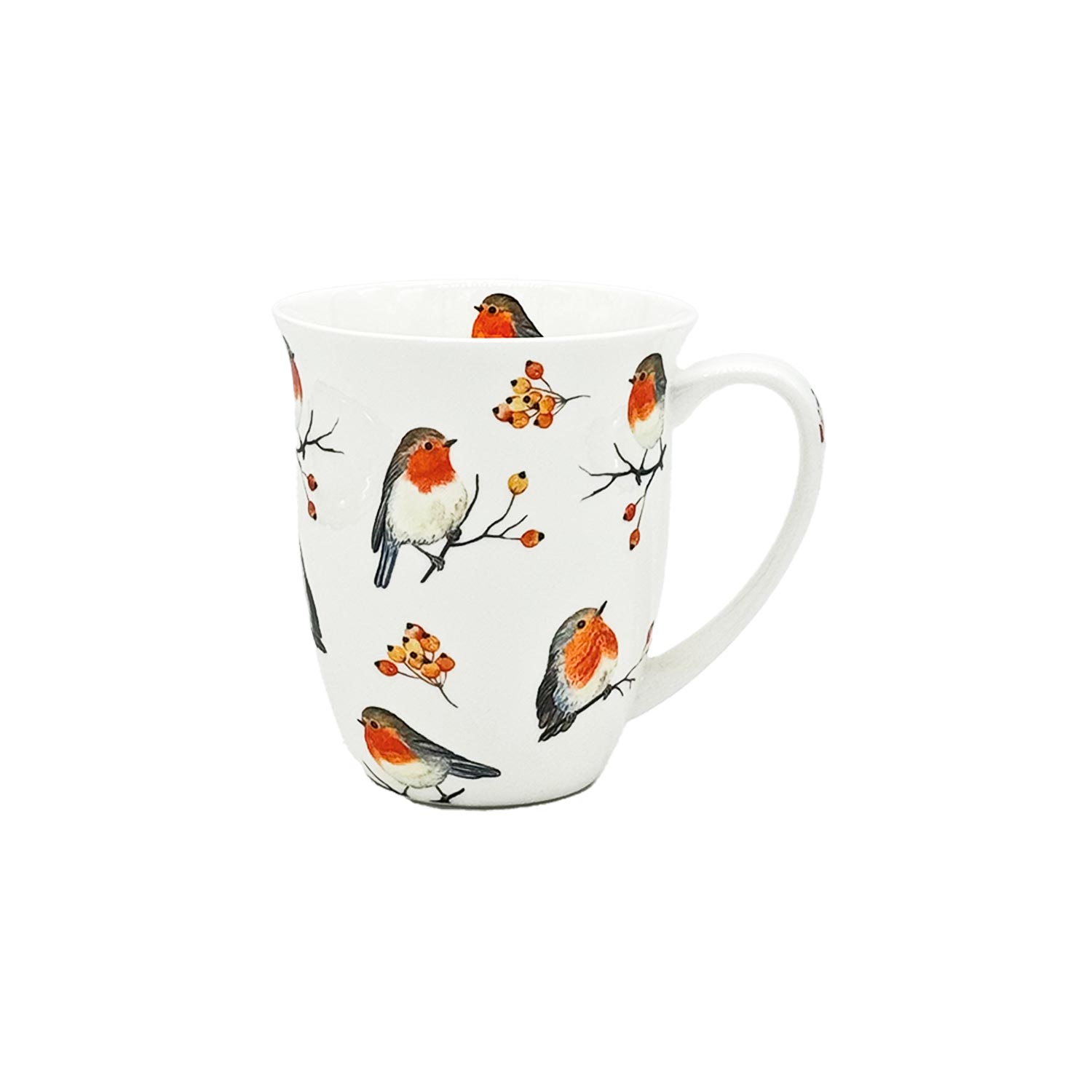 Teetasse "Rotkehlchen Familie" – Winterliche Stimmung für Ihre Teepause Teetasse "Rotkehlchen Familie" – Winterliche Stimmung für Ihre Teepause