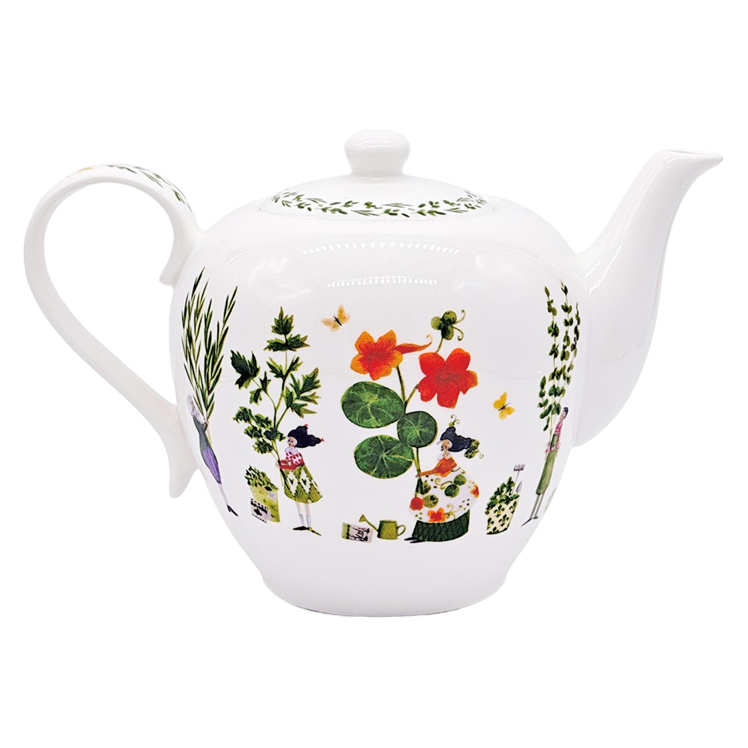 Teekanne „Kräutergarten“ – Dein Ritual zwischen Natur und Genuss