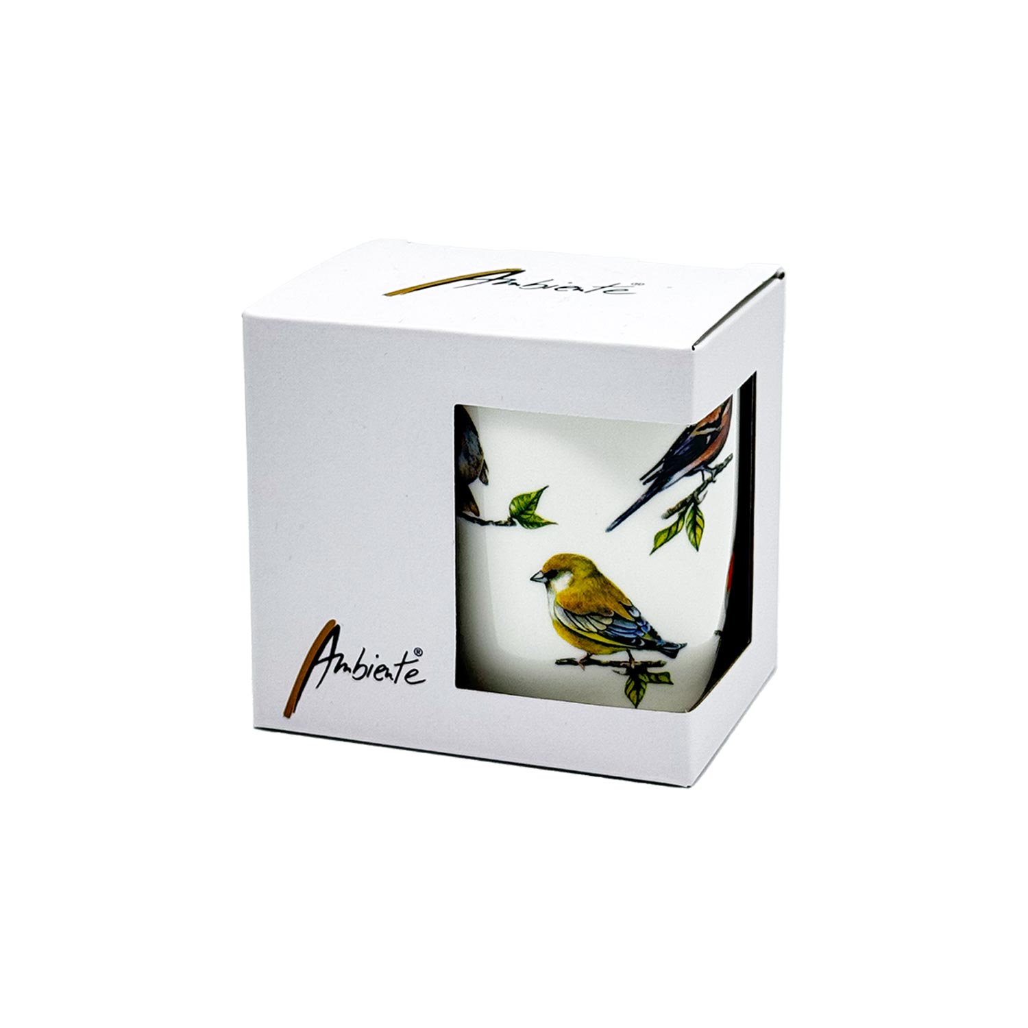 Teetasse „Vogelarten“ – zierlich & natürlich, 200 ml
