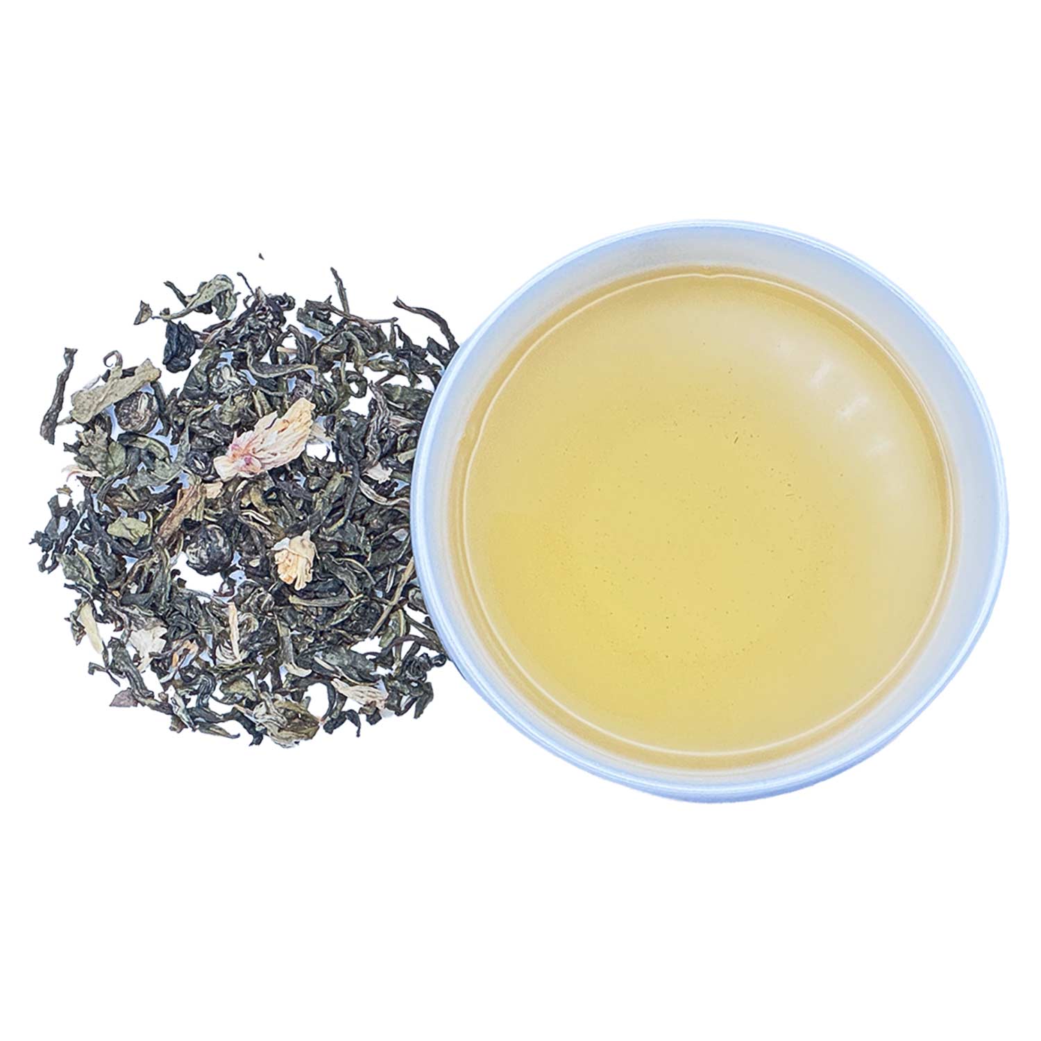 Buddhas kleines Geheimnis – Weißer Tee mit Pfirsich-Jasmin 