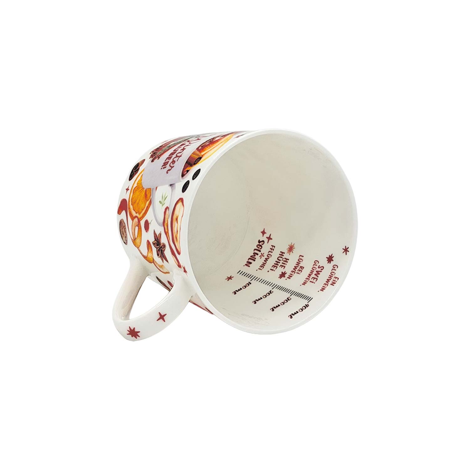 Teetasse „Glühweinparty“ aus Fine Bone China – 400 ml Teetasse „Glühweinparty“ aus Fine Bone China – 400 ml