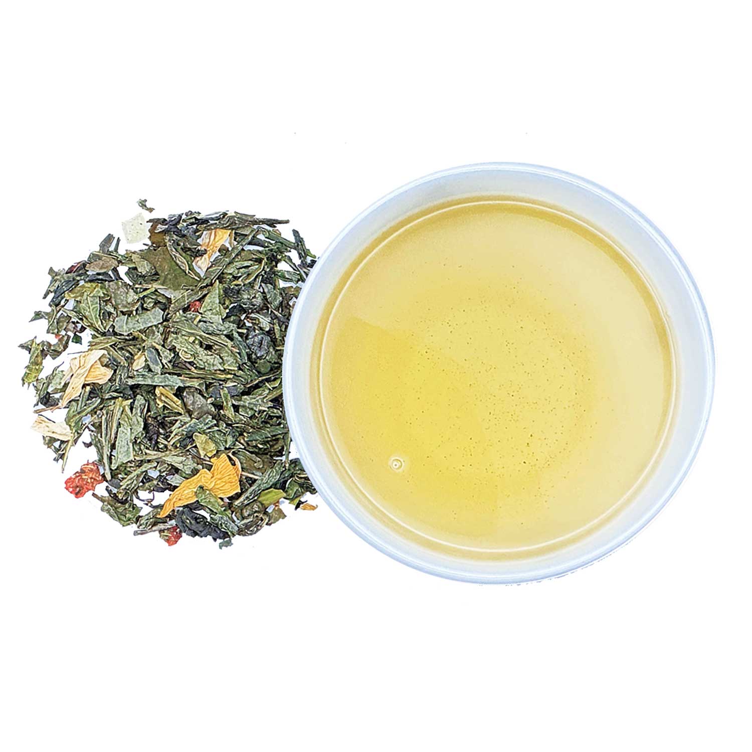 Die Acht Schätze des Shaolin – Edle Grüntee-Komposition mit Erdbeer-Ananas-Aroma