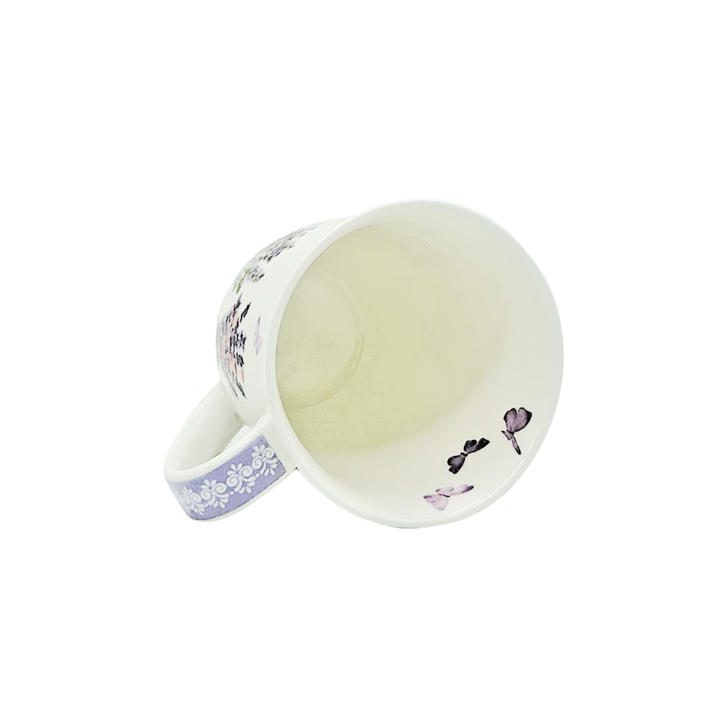 Porzellanbecher „Lovely Lavender“ – Fine Bone China Tasse 400 ml mit Lavendel-Motiv Porzellanbecher „Lovely Lavender“ – Fine Bone China Tasse 400 ml mit Lavendel-Motiv