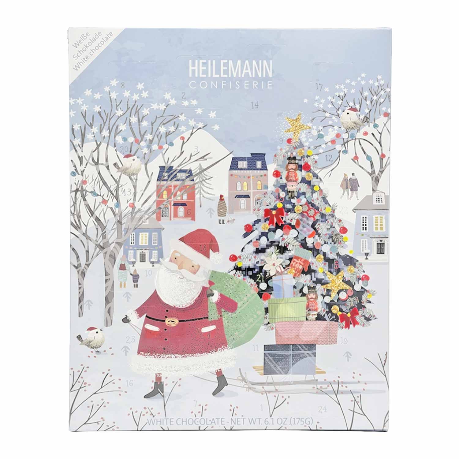 Heilemann Kinder-Adventskalender White Chocolate – 24 Figuren