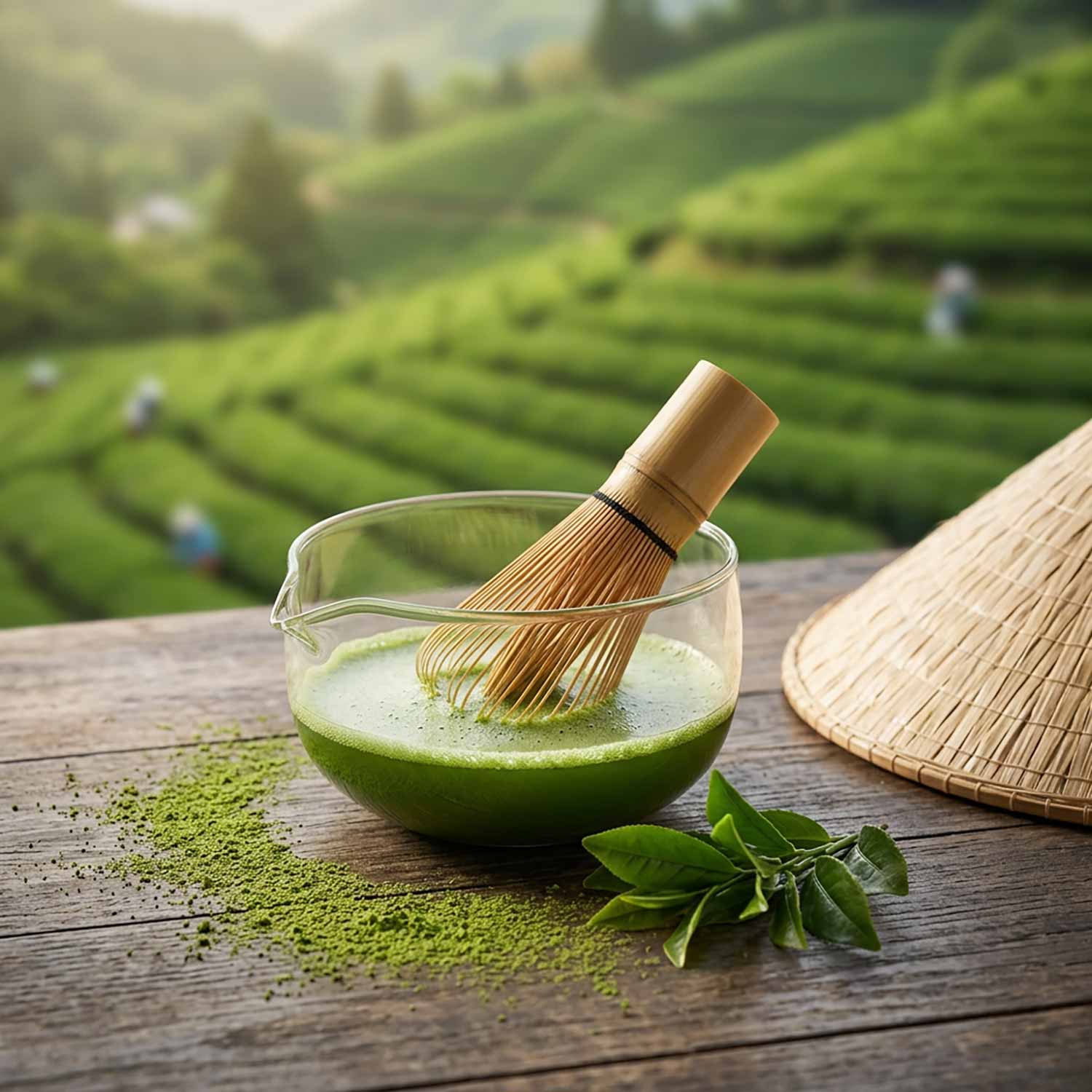 Matcha-Schale „Sora“ – Klarheit, Leichtigkeit & perfekter Matcha-Genuss
