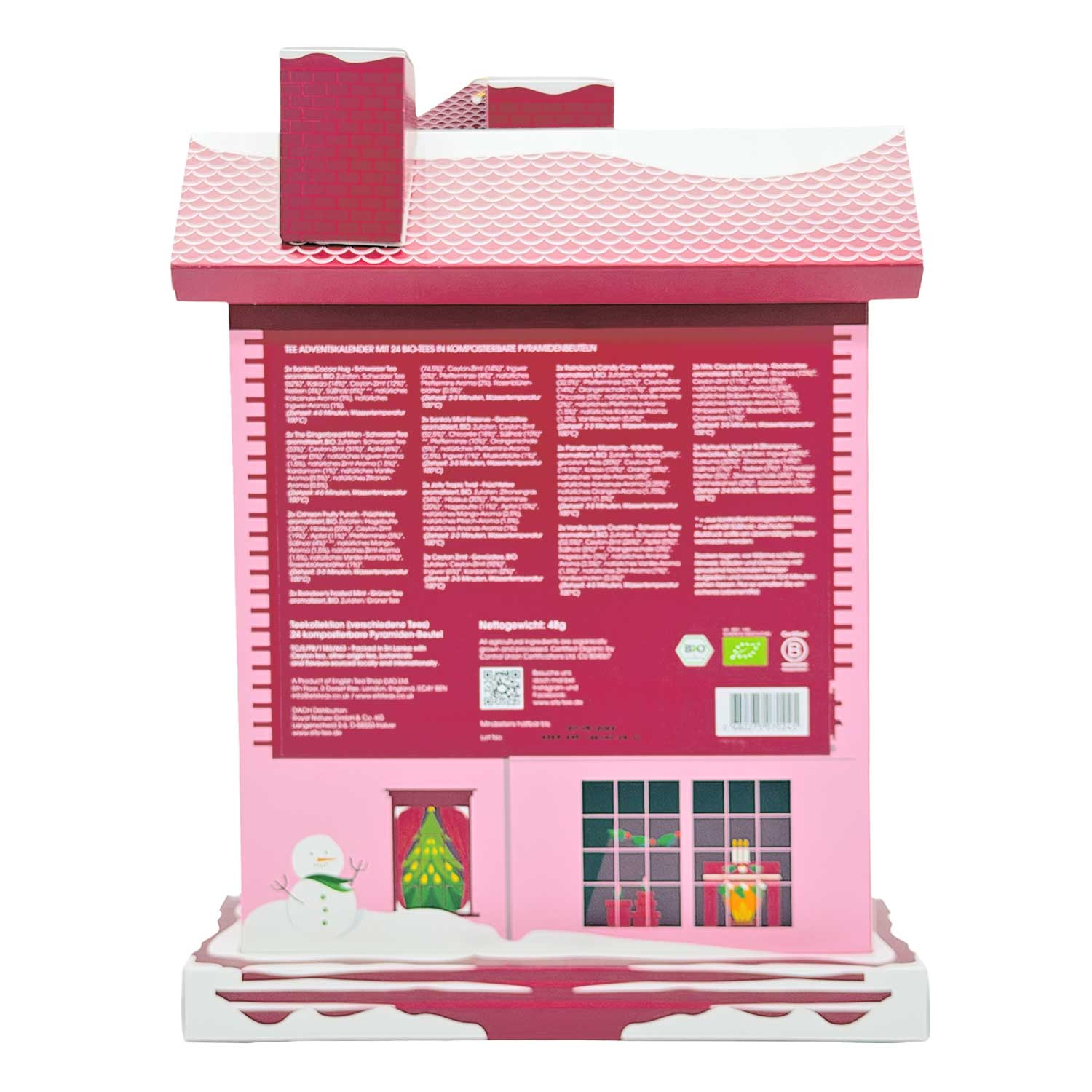 English Tea Shop BIO Tee-Adventskalender „Winter-Cottage“ – 24 Pyramidenbeutel English Tea Shop BIO Tee-Adventskalender „Winter-Cottage“ – 24 Pyramidenbeutel