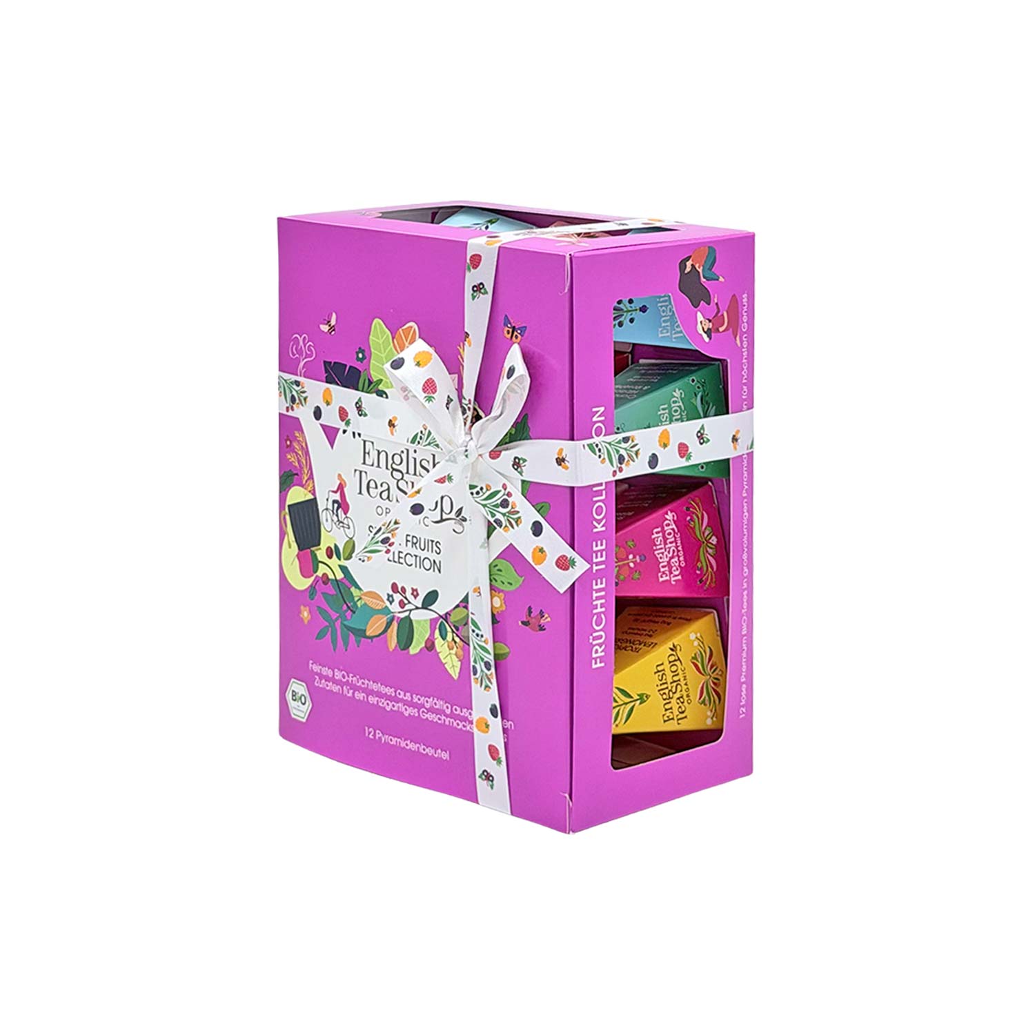 BIO-Teegeschenk „Super Fruit Tee Kollektion“ – Fruchtige Vielfalt zum Verschenken
