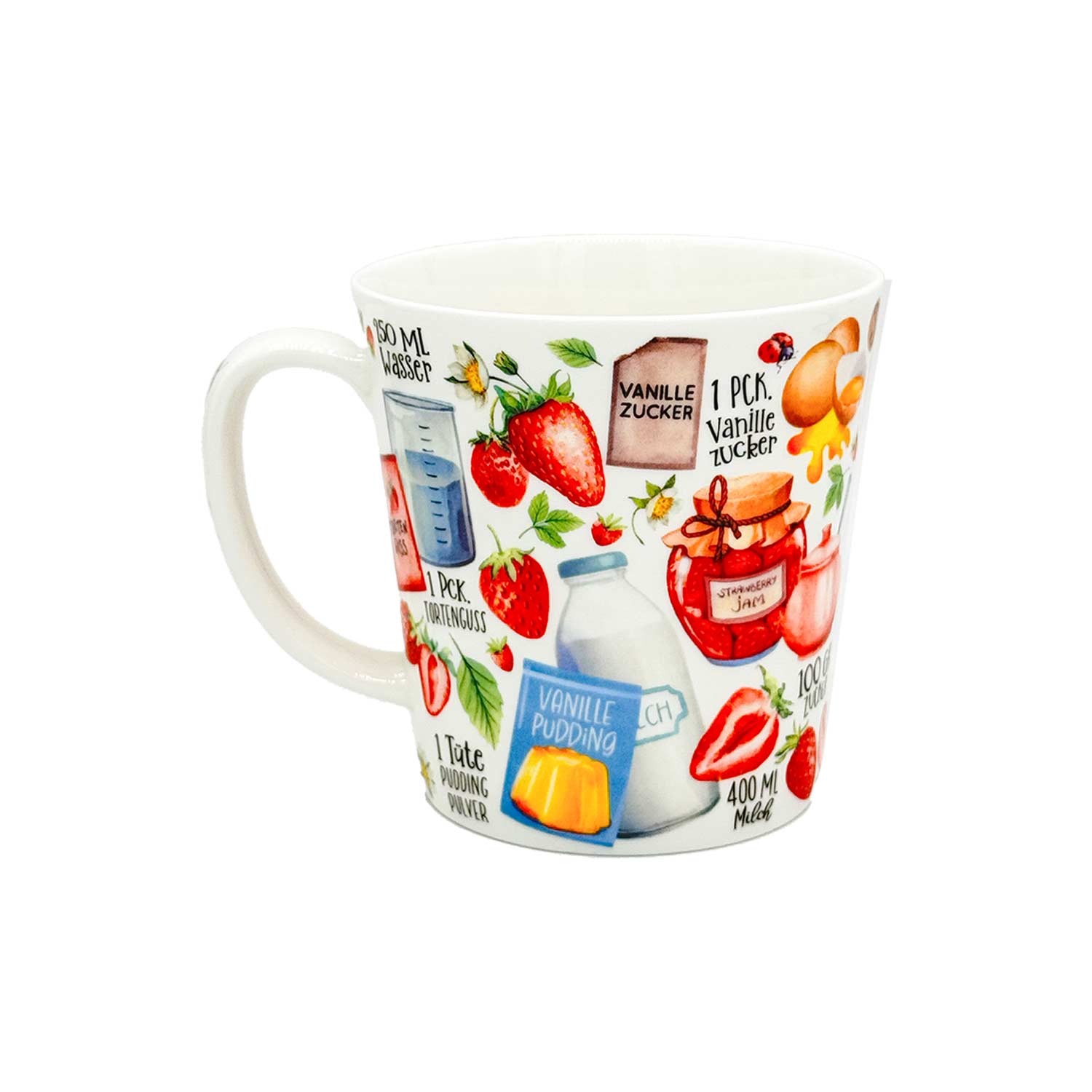 Teetasse „Erdbeertorte“ – Fruchtiger Genuss mit Rezept zum Nachbacken Teetasse „Erdbeertorte“ – Fruchtiger Genuss mit Rezept zum Nachbacken
