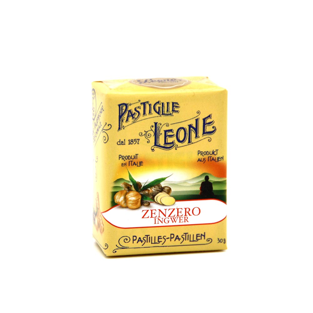 Pastiglie Leone - aromatische Pastillen Ingwer, 30g