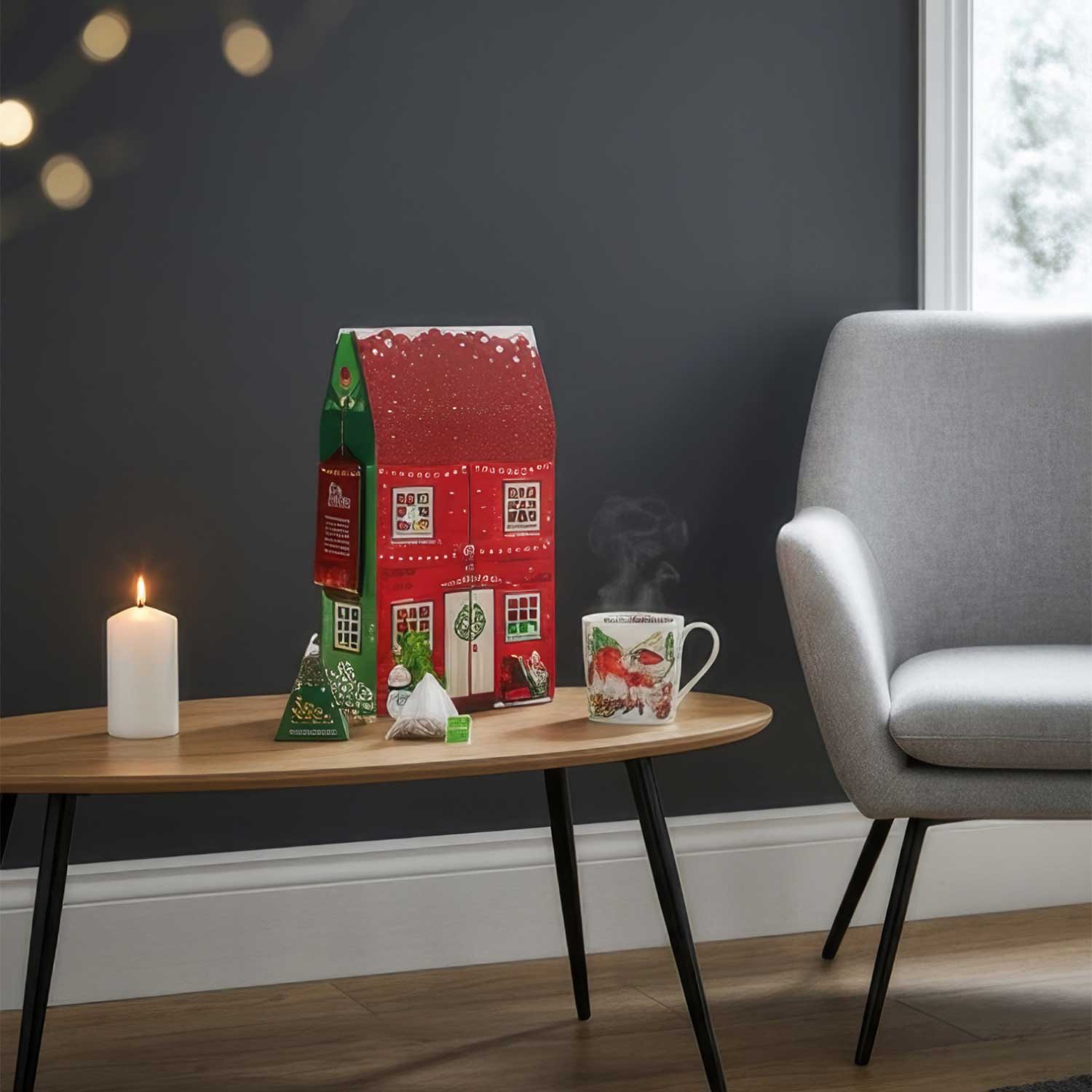 English Tea Shop BIO Tee-Geschenkset „Winterhaus“ – 28 Pyramidenbeutel English Tea Shop BIO Tee-Geschenkset „Winterhaus“ – 28 Pyramidenbeutel