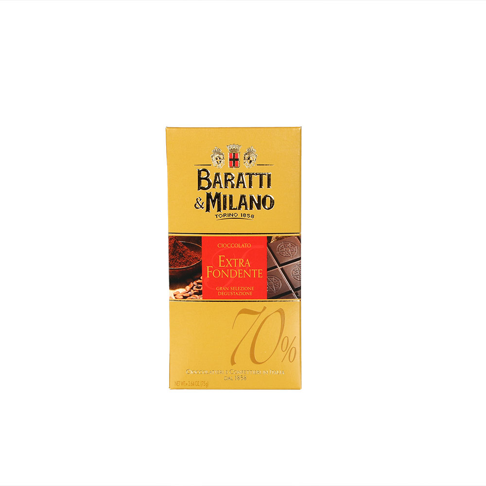 Baratti & Milano extra dunkle Schokolade 70%