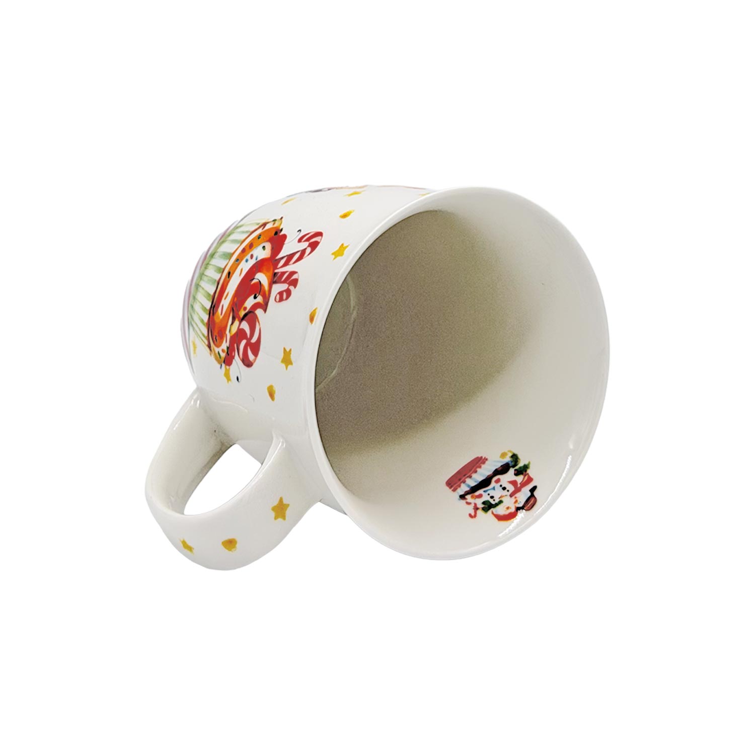 Teetasse „Happy Winter“ mit Cupcake-Motiv – 400 ml Teetasse „Happy Winter“ mit Cupcake-Motiv – 400 ml