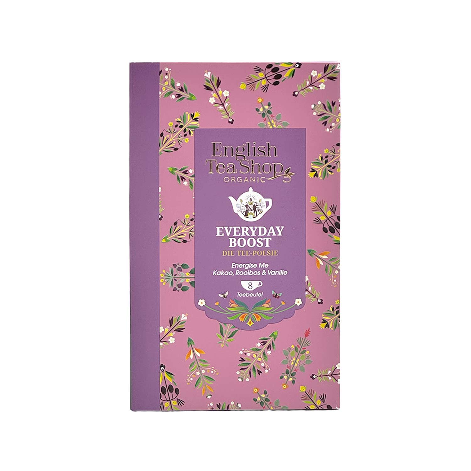 English Tea Shop - Tee-Poesie "Everyday Boost", 8 Teebeutel, BIO English Tea Shop - Tee-Poesie "Everyday Boost", 8 Teebeutel, BIO
