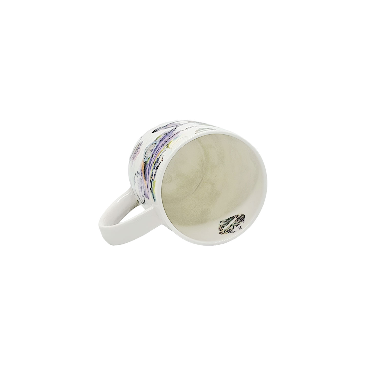 Porzellantasse „La Provence“ – Fine Bone China Tasse im Lavendel-Design, 200ml Porzellantasse „La Provence“ – Fine Bone China Tasse im Lavendel-Design, 200ml
