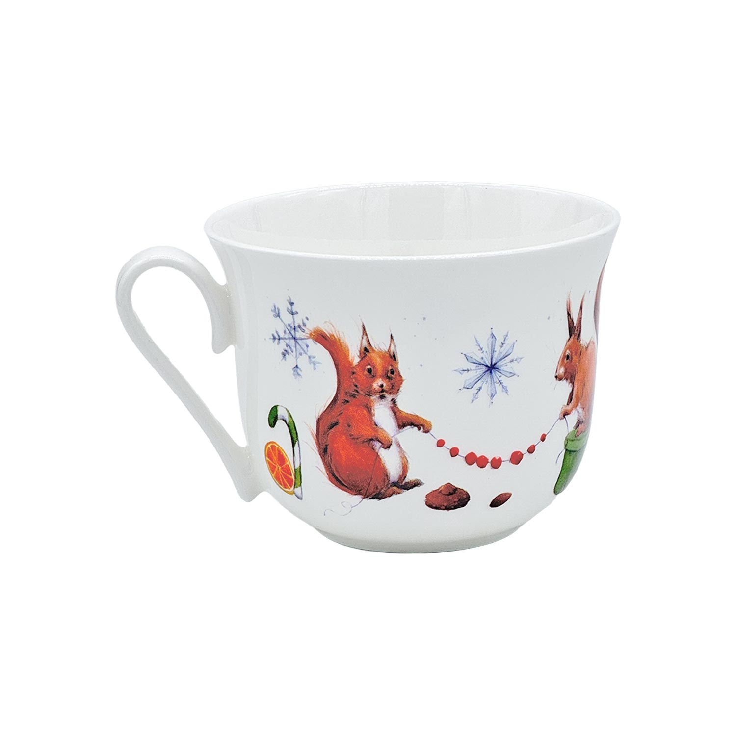 Teetasse „Süßes Eichhörnchen“ - Brilliantporzellan, ca. 400 ml
