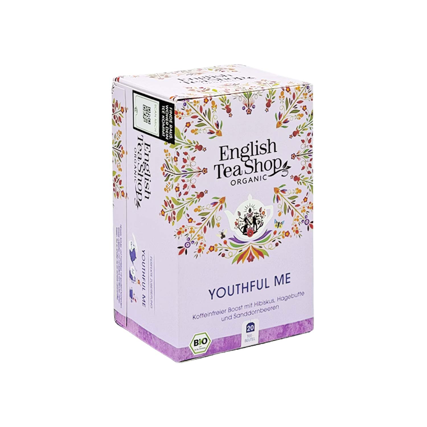 English Tea Shop Youthful Me – BIO Wellness-Tee mit Beeren & Hibiskus English Tea Shop Youthful Me – BIO Wellness-Tee mit Beeren & Hibiskus