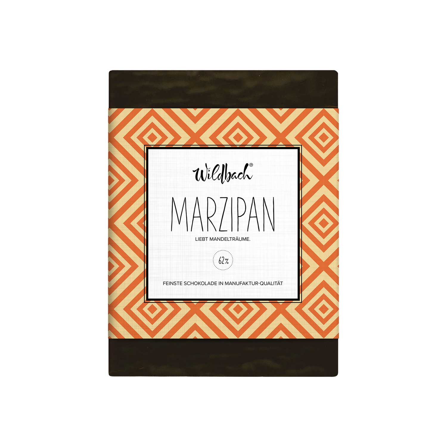 Wildbach Marzipan – Gefüllte Zartbitterschokolade Wildbach Marzipan – Gefüllte Zartbitterschokolade