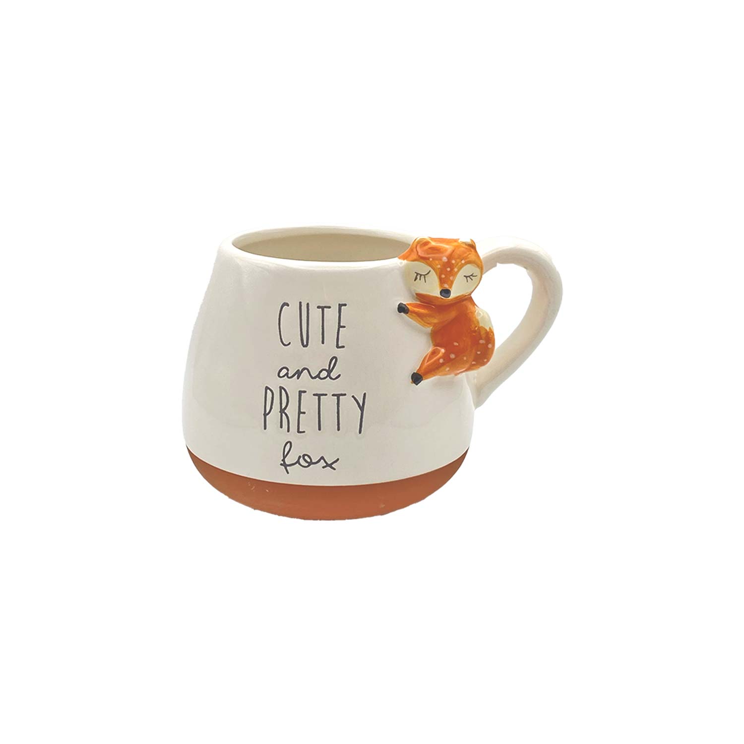 Teetasse mit niedlichem Fuchs, 400 ml