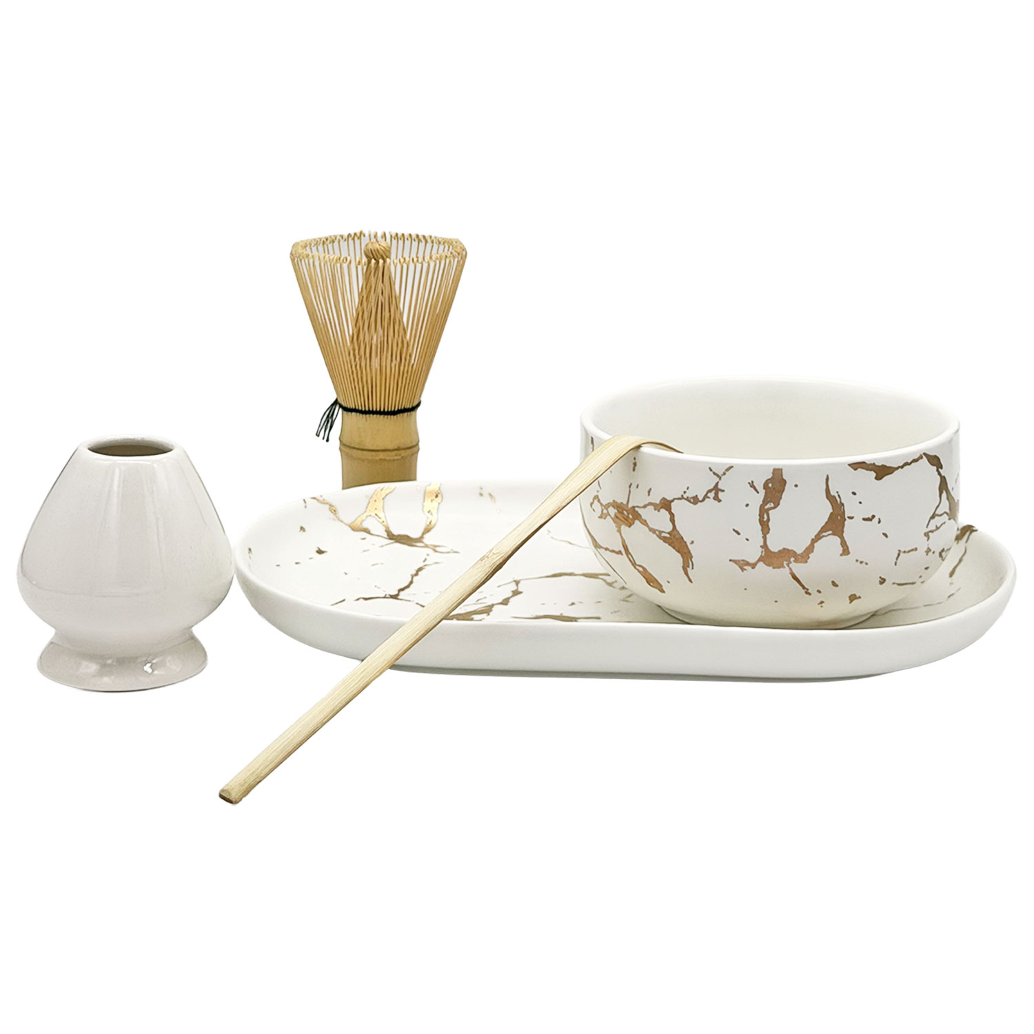 Matcha Set 5-tlg. „Hikari“ – Klarheit, Leichtigkeit & stilvoller Matcha-Genuss