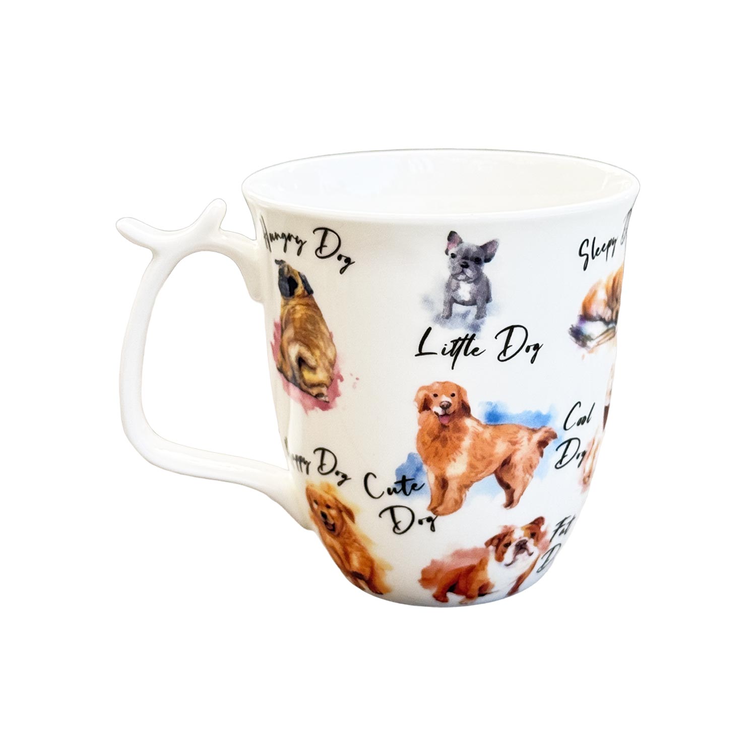 Teebecher „My little Dog“ – 600 ml, Brilliantporzellan, leicht